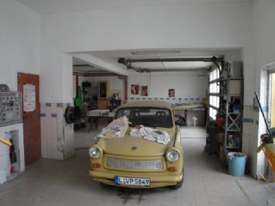 Oldtimer in der Autowerkstatt Oldtimer in der Autowerkstatt