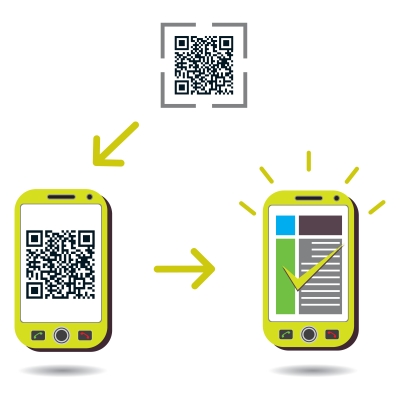 QR-Code Handy QR-Code