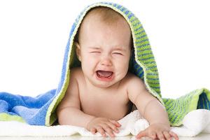 Bild Weinen durch Verstopfung beim Baby