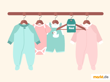 Grafik Babykleidung aus zweiter Hand