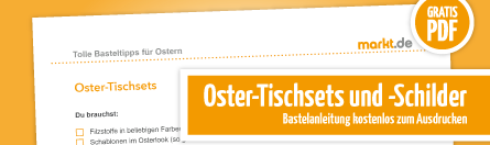 Grafik Oster-Tischsets Download PDF