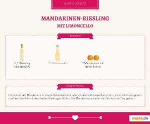 Grafik Mandarinen-Riesling mit Limoncello
