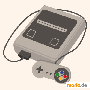 Die Super Nintendo war die zweite Heimkonsole von Nintendo Grafik Super Nintendo