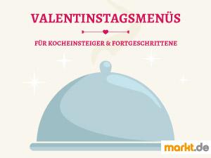 Warum nicht mal Küchenfee am Valentinstag spielen? Grafik Valentinstagmenü