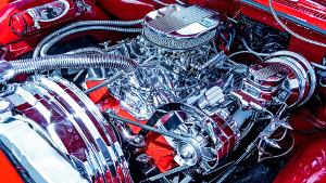 Einspritzdüsen findet man in Einspritzanlagen in Motoren. Bild Einspritzdüse Motor