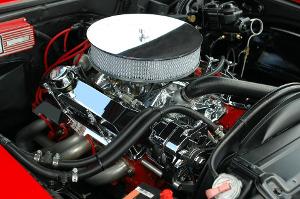 In modernen Motoren ist ein Nockenwellenpositionssensor notwendig. Bild Nockenwelle im Motor