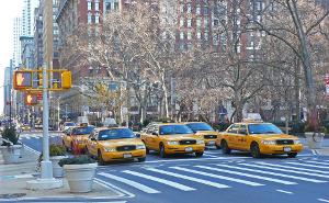 Bild Taxi in New York