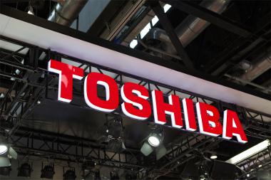 Die japanische Marke Toshiba ist für seine Heimelektronik weltweit bekannt. Bild Toshiba Logo
