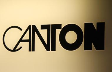 Audiosysteme von Canton: Die Spitzenleistung als Mission. Bild Canton Logo