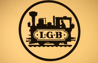 Gleise und Trafos des Unternehmens wurde auch für Playmobil verwendet. Bild LGB Logo