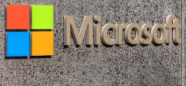Microsoft vertreibt alles rund um Computer. Bild Microsoft Logo