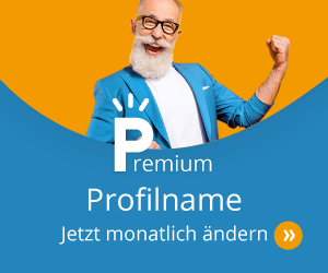 Premium Profilname - Jetzt monatlich ändern