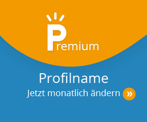 Profilname - Jetzt monatlich ändern