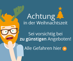 Achtung vor Betrug in der Weihnachtszeit!