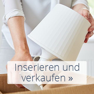 Nichtgenutztes inserieren und verkaufen, zum Beispiel ein Lampe