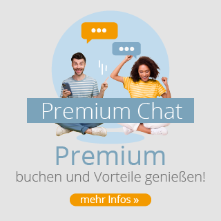 Premium buchen und Vorteile genießen, zum Beispiel den Premium Chat