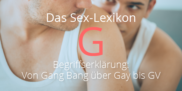 Sexlexikon: Von Gang Bang über Gay bis GV