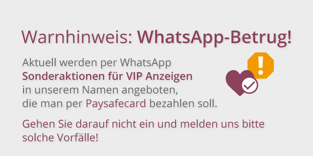 Warnhinweis: WhatsApp-Betrug!