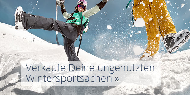 Verkaufe Deine ungenutzten Wintersportsachen