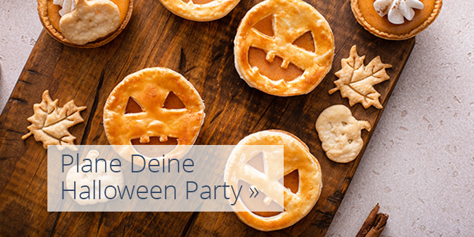 Plane Deine Halloween Party