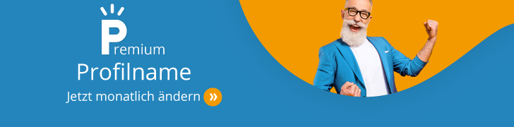 Premium Profilname - Jetzt monatlich ändern