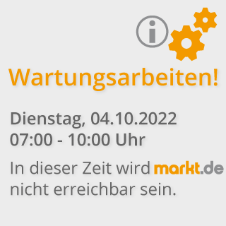 Wartungsarbeiten am Dienstag, 04.10.2022