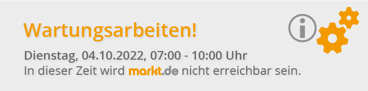 Wartungsarbeiten am Dienstag, 04.10.2022