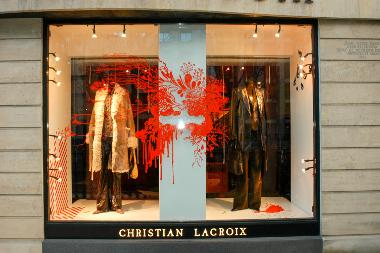 Bild Geschäft der Marke Christian Lacroix