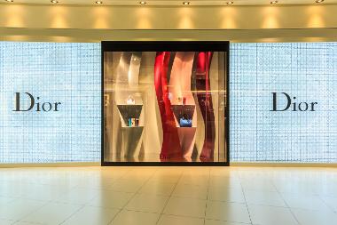 Dior wurde 1946 vom gleichnamigen Designer Christian Dior gegründet. Bild Dior Store