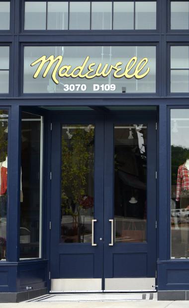 Bild Geschäft der Marke Madewell