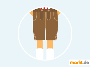 Jeder Mann schaut mit der Lederhose gut aus Bild Trachtenlederhose