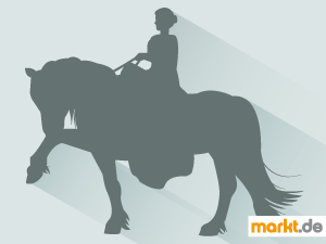 Elegante Reiterin auf einem Pferd Bild elegante Reiterin auf einem Pferd