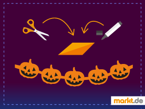 Tipps für Dekos und Basteltipps findest Du hier Bild Halloweendekoration