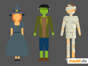 Ideen für Halloween Kostüme kannst Du hier finden Bild Halloweenkostüm
