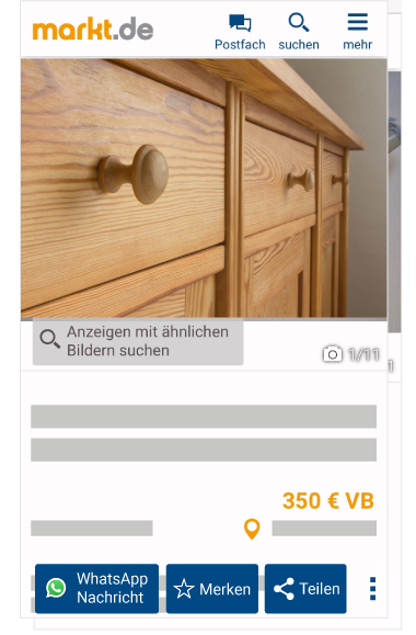 WhatsApp Zusatzoption
