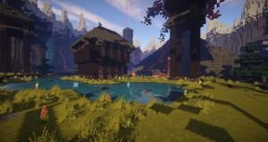 Bild Minecraft Landschaft Rollenspiel