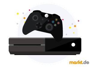 XBox One ist die Erfolgskonsole von Microsoft. Grafik XBox One