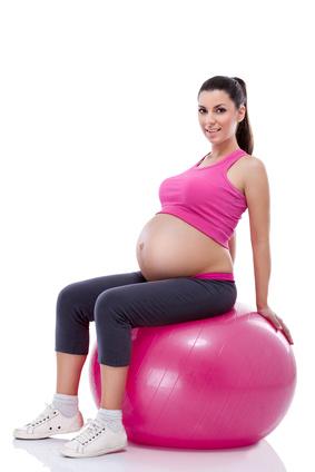 Sport in der Schwangerschaft Bild von Schwangerschaftsgymnastik