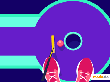 Minigolfen ist nur eine von vielen Trendsportarten Grafik Sportübersicht Minigolfen