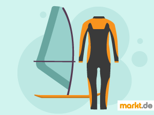 Wie lernt man Windsurfen am besten? Grafik Sportübersicht Windsurfen