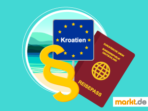 Nach dem EU-Beitritt im Jahre 2013 ändern sich einige Regeln für Kroatienurlauber Grafik Urlaub Kroatien