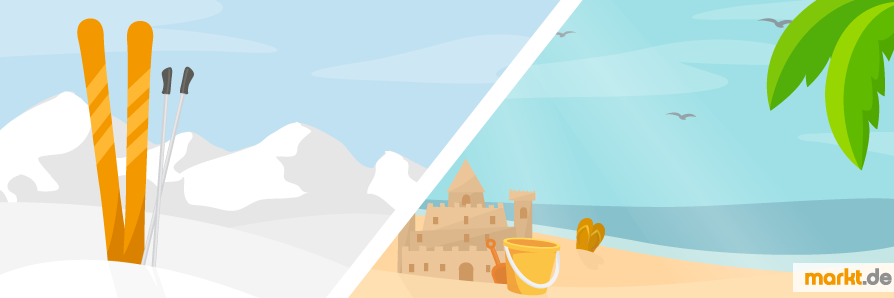 Alles Wissenswerte rund um das Thema Urlaub Grafik Urlaubsübersicht
