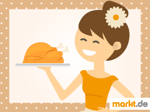Leckere Weihnachtsmenü Rezepte für die Feiertage. Grafik Weihnachtsmenü Rezepte